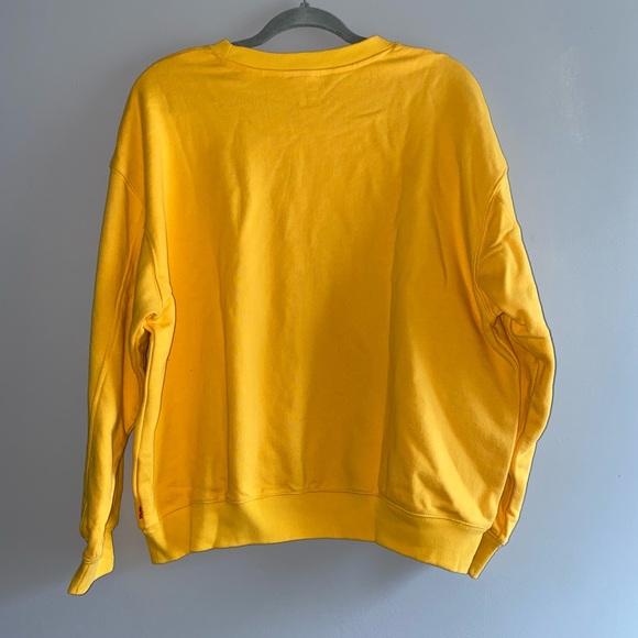 Levi Button Your Fly Bright Yellow Pullover - Picture 7 of 8